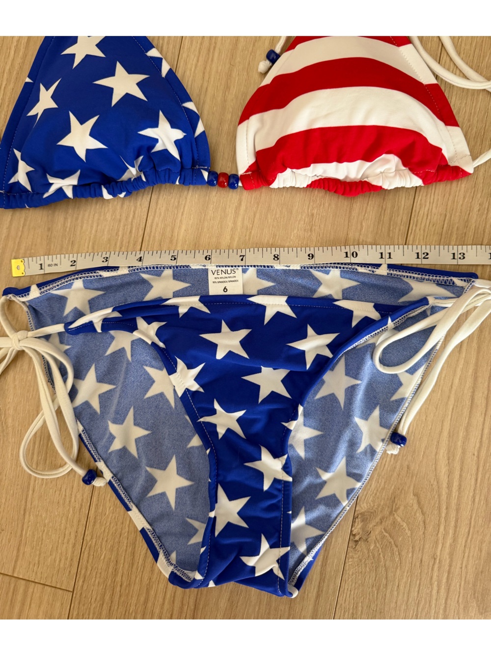VENUS - USA 🇺🇸 Red white and blue Bikini Set - Picture 2 of 4